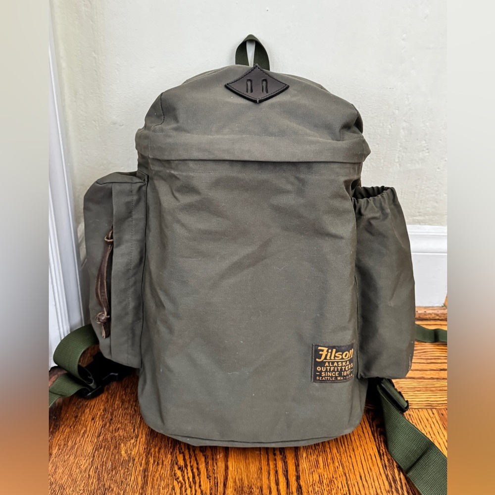 Rare Filson Field Backpack Otter Green